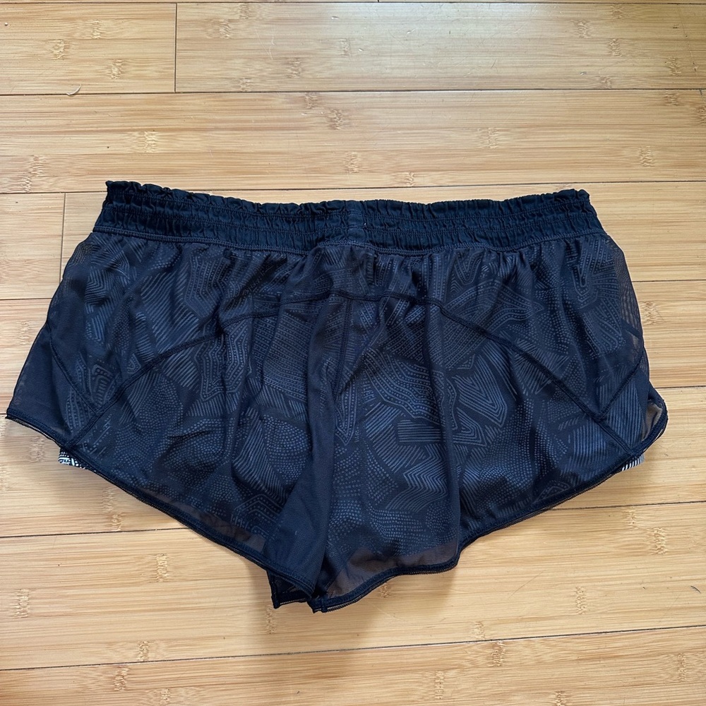 Lululemon Athletica Black Athletic Shorts Lightweight Design